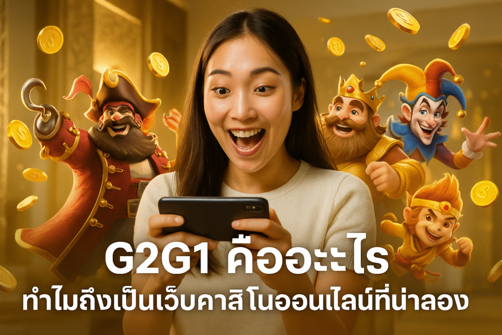 G2G11 คืออะไร ทำไมถึงเป็นเว็บคาสิโนออนไลน์ที่น่าลอง