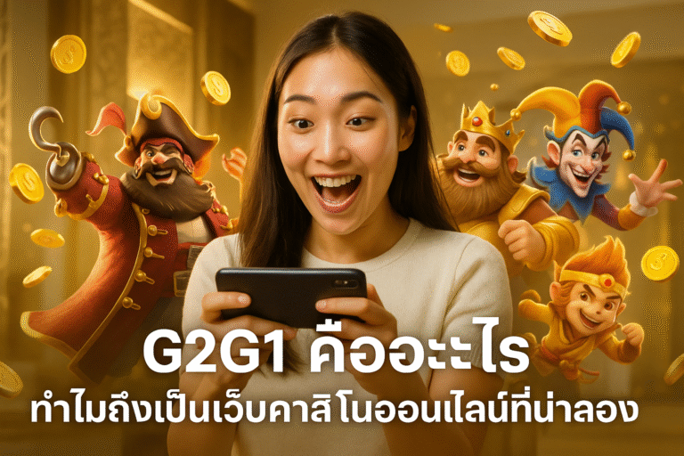 G2G11 คืออะไร ทำไมถึงเป็นเว็บคาสิโนออนไลน์ที่น่าลอง