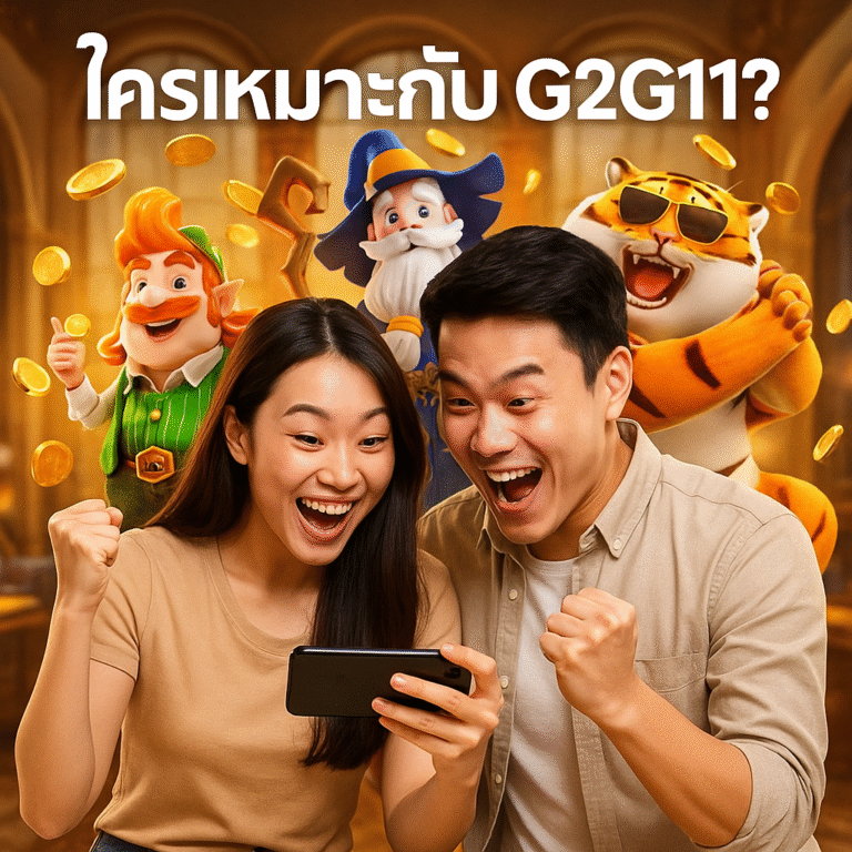 ใครเหมาะกับ G2G11?