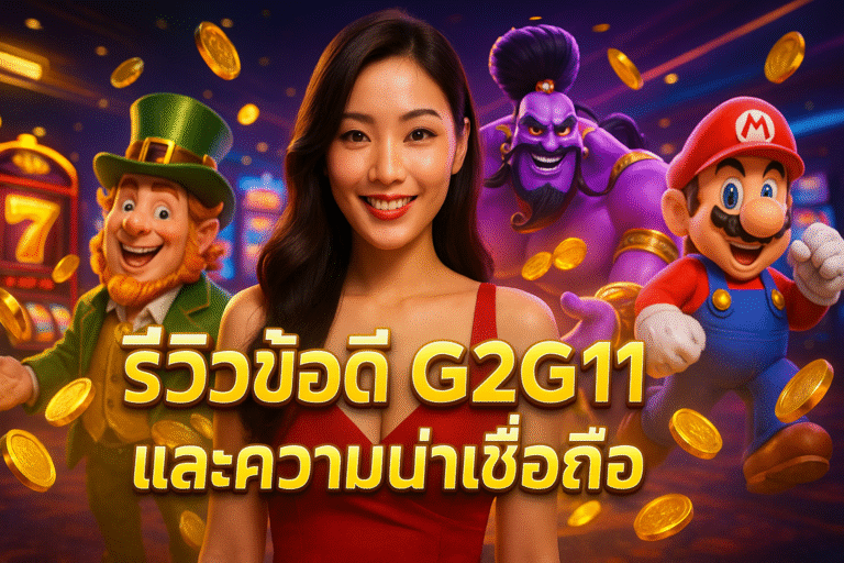รีวิวข้อดี G2G11 และความน่าเชื่อถือ