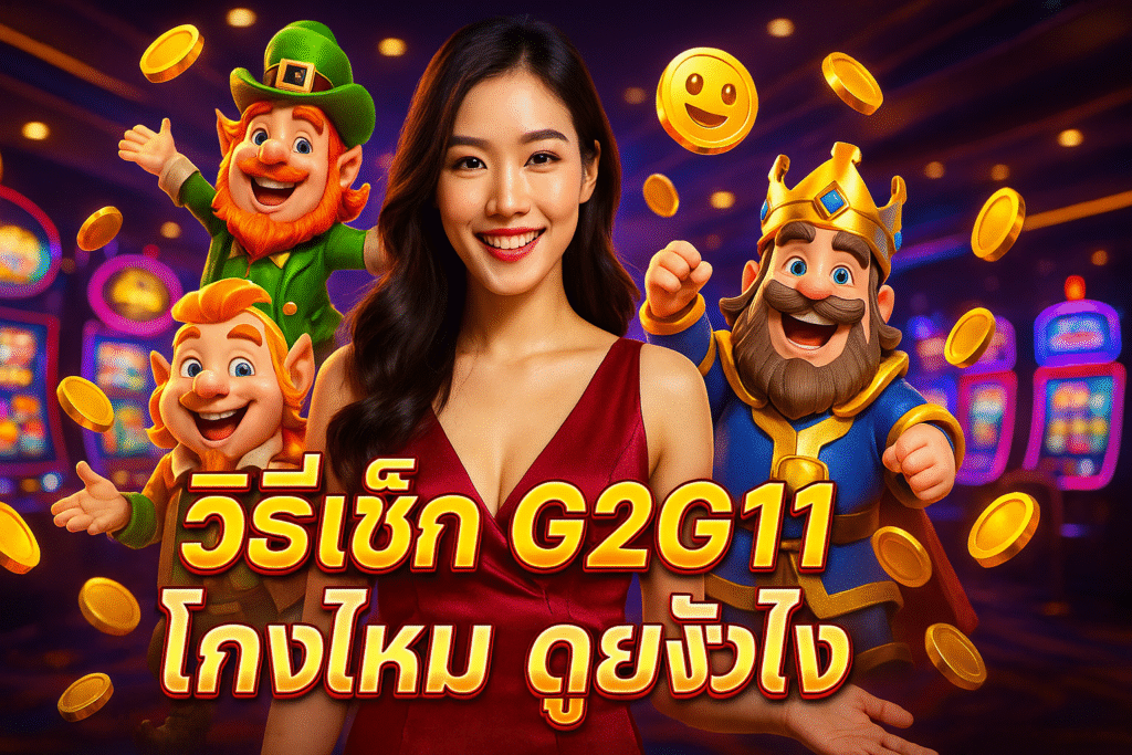 วิธีเช็ก G2G11 โกงไหม ดูยังไง