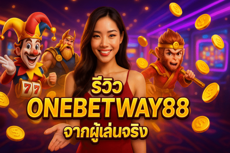 รีวิว ONEBETWAY88 จากผู้เล่นจริง